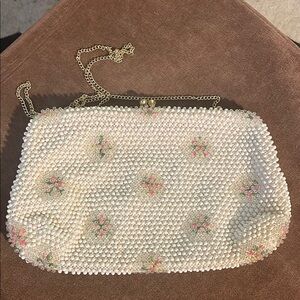 American Vintage Elegant Beaded Small Purse